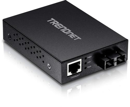 Trendnet千兆多模光纤收发器 550米传输与NDAA+TAA合规之选